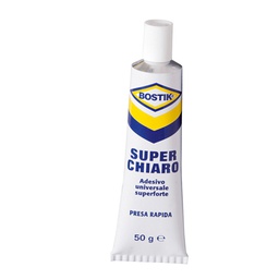 [50995] ADESIVO UNIVERSALE SUPERCHIARO 50GR BOSTIK