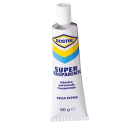 [50994] ADESIVO UNIVERSALE SUPER TRASPARENTE 50GR BOSTIK