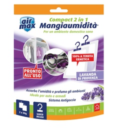 [94800] Air Max 2 mangiaumiditA' appendibile Compact 2 in 1 Lavanda di provenza 50gr