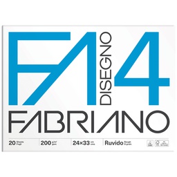 [35863] ALBUM FABRIANO4 (24X33CM 200GR 20FG RUVIDO