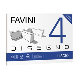 [79333] ALBUM FAVINI 4 24X33CM 220GR 20FG LISCIO