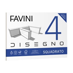 [79334] ALBUM FAVINI 4 24X33CM 220GR 20FG LISCIO SQUADRATO