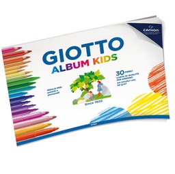 [86054] ***Album Kids 5+ f.to A4 90gr 30fg Giotto