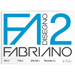 [34938] ALBUM P.M. FABRIANO2 (24X33CM 10FG 110GR RUVIDO