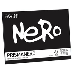 [34937] Album PRISMANERO 10fg 128gr 24x33cm monoruvido FAVINI