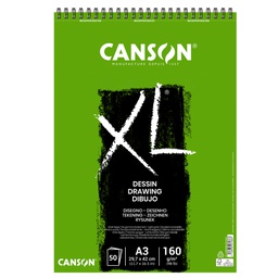 [85641] Album spiralato lato corto XL DRAWING A3 50 fg. 160 gr. Canson