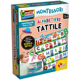 [93552] Alfabetiere tattile Montessori Plus Lisciani
