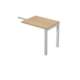 [82879] Allungo dx/sx per scrivania singola 80x60x74,6cm Rovere - AgorA'