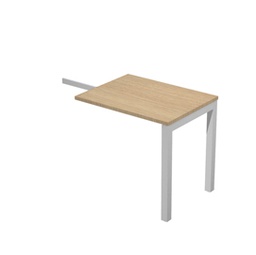 [82879] Allungo dx/sx per scrivania singola 80x60x74,6cm Rovere - AgorA'