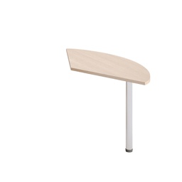 [82948] Allungo laterale 145x67xH73cm per scrivanie AgorA' Direction Rovere