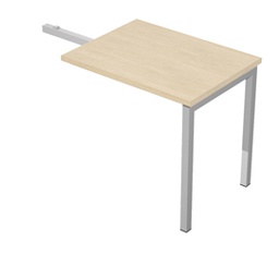 [76763] ALLUNGO REVERSIBILE DX/SX 80x60cm FAGGIO per SCRIVANIE EASY Plus