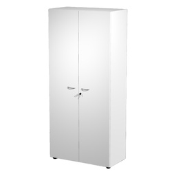 [76827] ARMADIO MODULARE A 2 ANTE ALTE 90x45,8cm - H200cm BIANCO