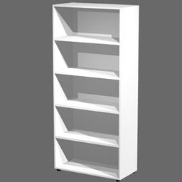 [76818] ARMADIO MODULARE A GIORNO 90x44cm - H200cm BIANCO