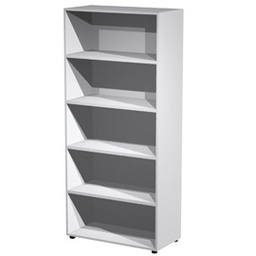 [76820] ARMADIO MODULARE A GIORNO 90x44cm - H200cm GRIGIO