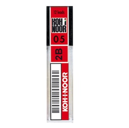 [64248] ASTUCCIO 12 MICROMINE 0,5mm 2B E205 KOHINOOR