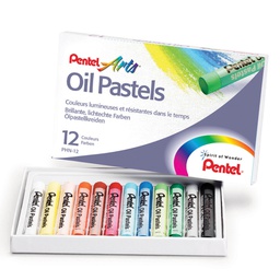 [82442] Astuccio 12 pastelli a olio PENTEL Arts