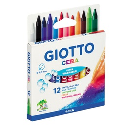[28122] ASTUCCIO 12 PASTELLI CERA 90mm D 8.5mmGIOTTO