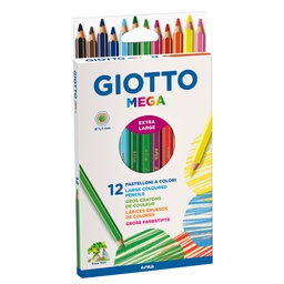 [28094] ASTUCCIO 12 PASTELLI GIOTTO MEGA