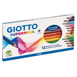 [36196] ASTUCCIO 12 PASTELLI SUPERMINA GIOTTO