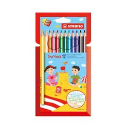 [49976] Astuccio 12 pastelli Trio Thick colori assortiti STABILO