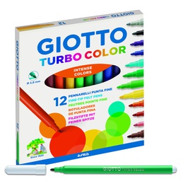 [36197] ASTUCCIO 12 PENNARELLI TURBOCOLOR GIOTTO
