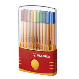 [49037] ASTUCCIO 20 PENNARELLI STABILO POINT 88 COLOR PARADE