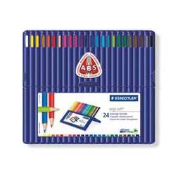 [46463] ASTUCCIO 24 MATITE COLORATE ERGO SOFT STAEDTLER