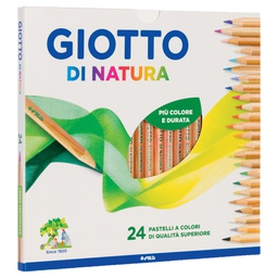 [28090] ASTUCCIO 24 PASTELLI GIOTTO DI NATURA