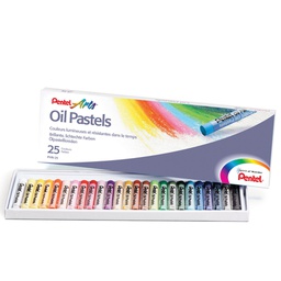 [82443] Astuccio 25 pastelli a olio PENTEL Arts