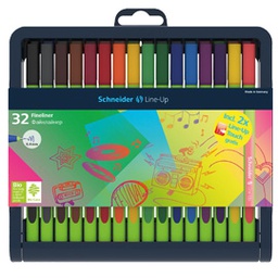 [79975] Astuccio 32 fineliner LINE-UP 0,4mm colori ass. SCHNEIDER