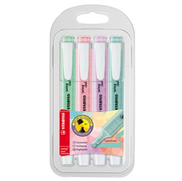 [85916] Astuccio 4 colori evidenziatore SWING COOL pastel STABILO