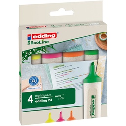 [79940] ASTUCCIO 4 EVIDENZIATORE 24 ECOLINE EDDING