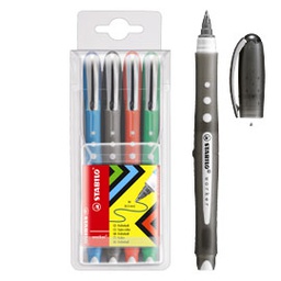 [73359] ASTUCCIO 4 ROLLER WORKER®Colorful 0,5mm col. assortiti STABILO