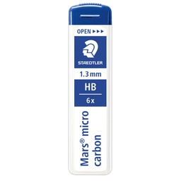 [53468] Astuccio 6 mine 1.3mm MARS®MICRO 250 13-HB STAEDTLER