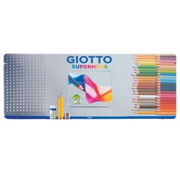 [52701] ASTUCCIO METALLO 50 PASTELLI SUPERMINA GIOTTO