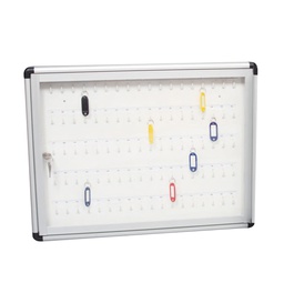 [65210] BACHECA MURALE PORTACHIAVI 45X60 - 90 POSTI
