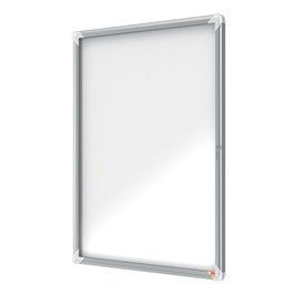[61696] BACHECA PER ESTERNI BIANCA MAGNETICA 9XA4 VERTICALE NOBO