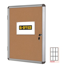 [67809] BACHECA PER INTERNI FONDO SUGHERO 9XA4 VERTICALE Bi-Office