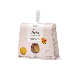 [93413] Biscotti al burro Albicocca, in astuccio 200g Loison