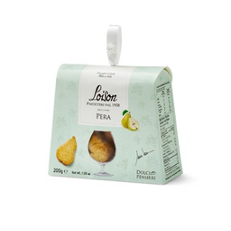 [93414] Biscotti al burro Pera, in astuccio 200g Loison
