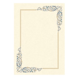 [74572] BLISTER 10 DIPLOMI PERGAMENA 210x297mm 160gr 14-6281 KARTOS