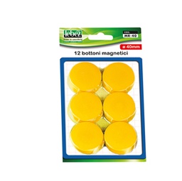 [45531] BLISTER 12 MAGNETI MR-40 BLU DIAM.40MM