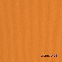 [46493] BLISTER 20FG CARTONCINO 50X70 220GR ARANCIO 108 FABRIANO ELLE ERRE