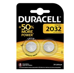 [87227] BLISTER 2 PILE LITIO DURACELL 3V (DL2032
