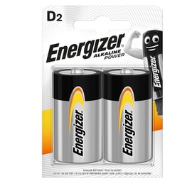 [89490] Blister 2 pile torcia D - Energizer Alkaline Power