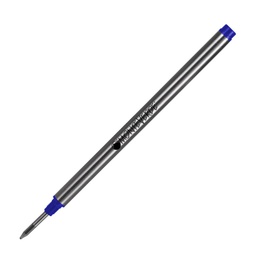 [65619] Blister 2 refill in metallo per ROLLER Montblanc ® BLU PUNTA MEDIA