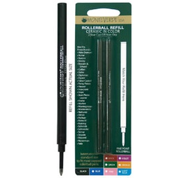 [64795] Blister 2 refill in plastica per ROLLER BLU PUNTA FINE