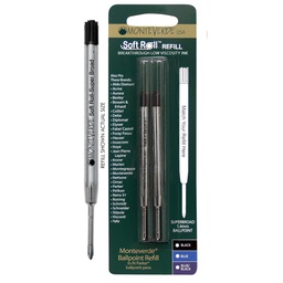 [64767] Blister 2 refill per SFERA Parker ® NERO PUNTA LARGE
