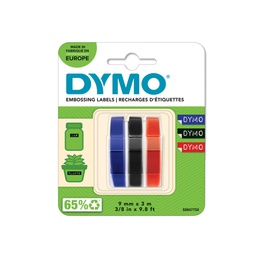 [58039] BLISTER 3 NASTRI A RILIEVO 9MMX3M ASSORT.(NE-RO-BL DYMO