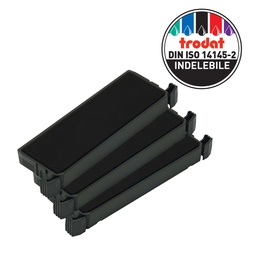 [83431] Blister da 3 tamponi 6/4817 nero Trodat